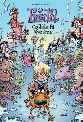 FRIDA OG JAKTEN PÅ NESEHÅRENE - SIGNERT