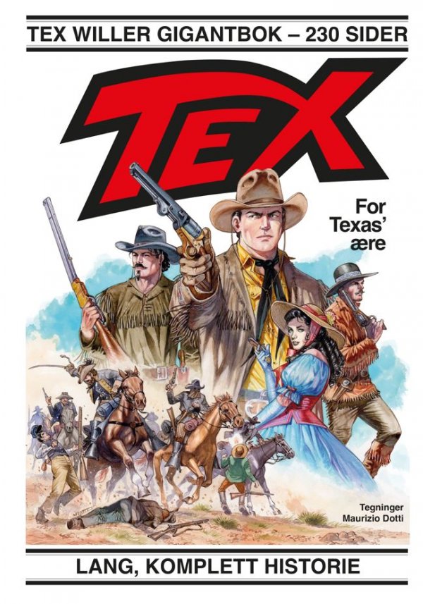 TEX WILLER GIGANTBOK 8: FOR TEXAS' ÆRE