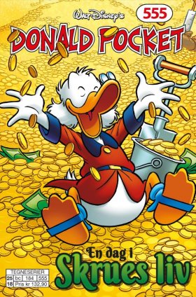 DONALD POCKET 555 EN DAG I SKRUES LIV