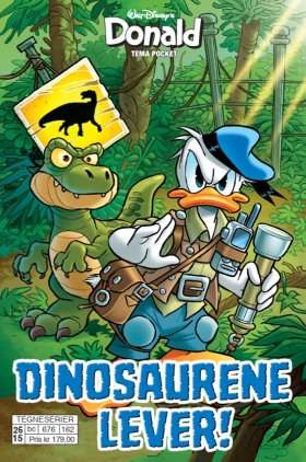 DONALD TEMAPOCKET DINOSAURENE LEVER!