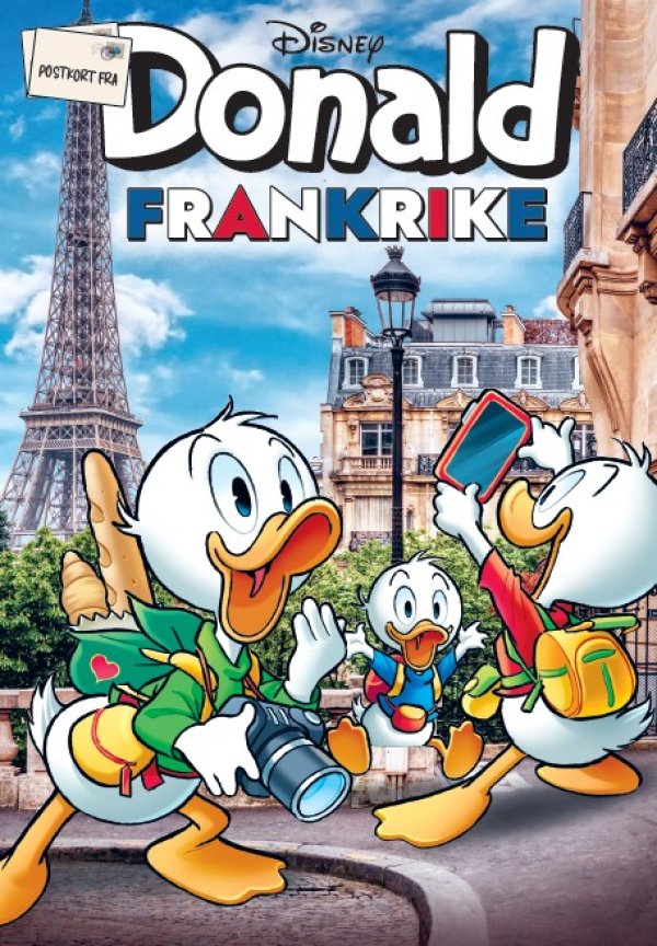 POSTKORT FRA DONALD - FRANKRIKE